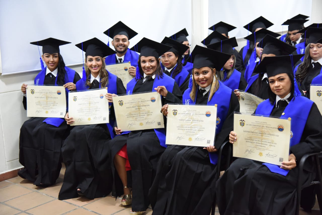 UNIMAGDALENA graduó 277 ciudadanos de la modalidad de educación a distancia