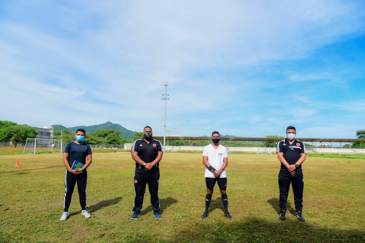 Equipo Unimagdalena de entrenamiento deportivo