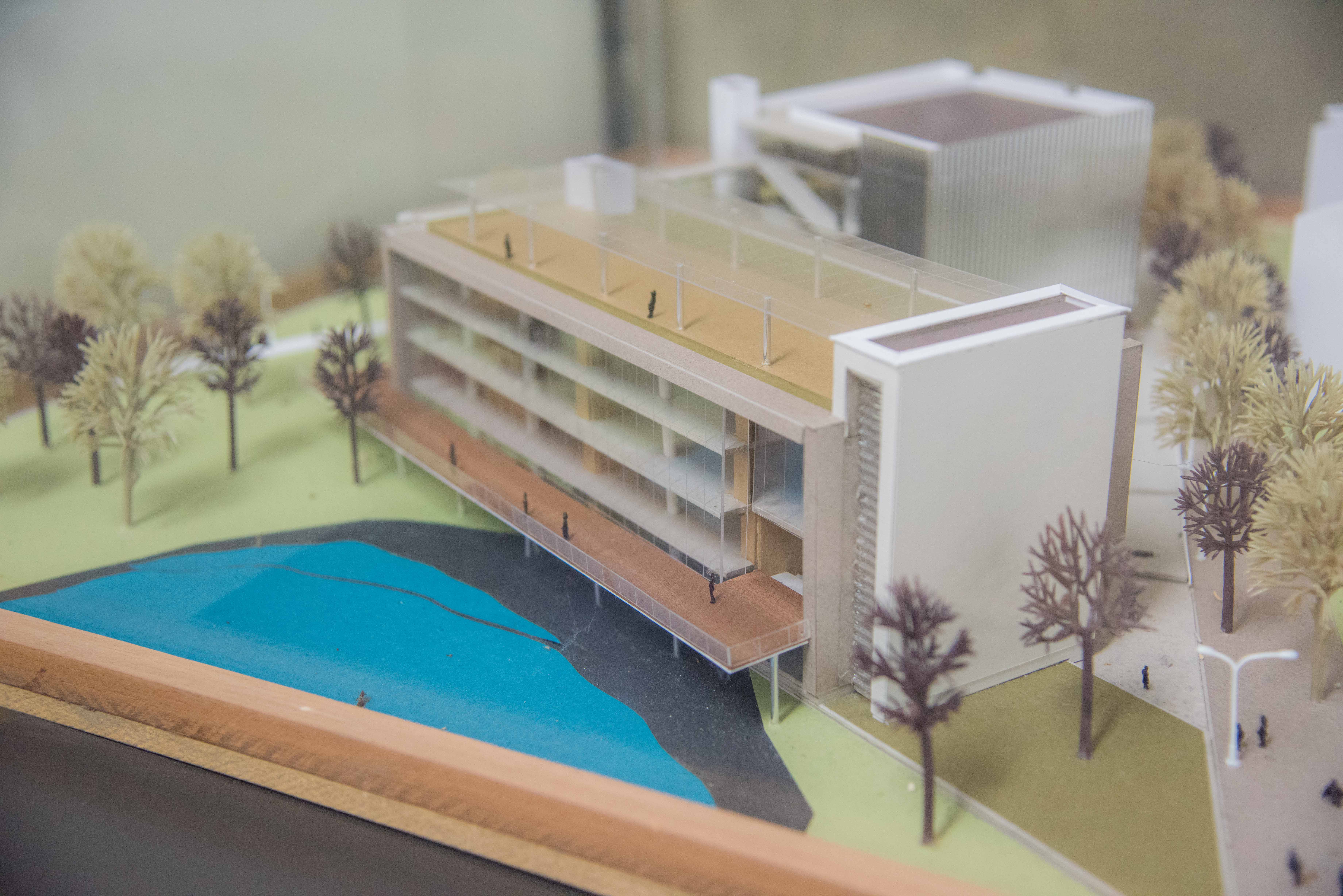 Maqueta Biblioteca