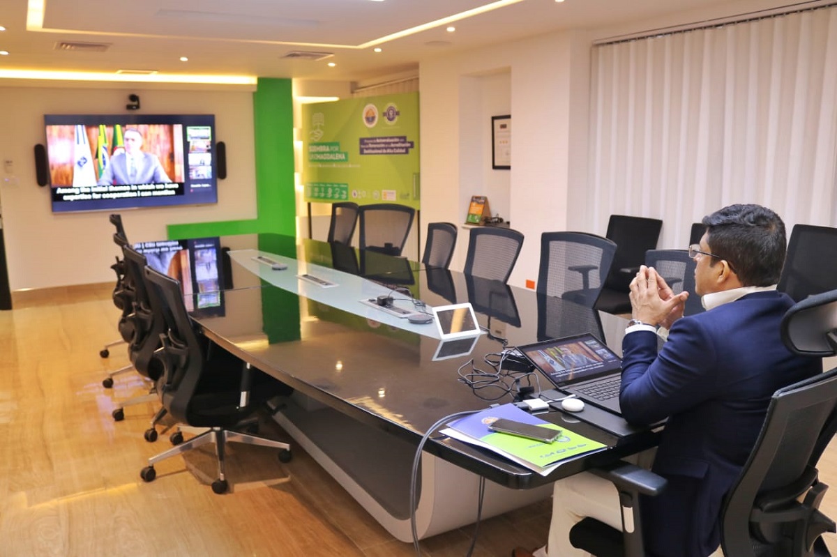 UNIMAGDALENA suscribió alianza internacional para la Innovación en Educación e Investigación Agrícola