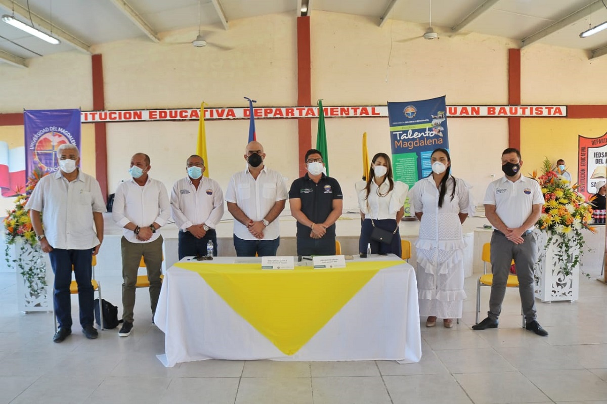 UNIMAGDALENA entregó Becas ‘Talento Magdalena’ a los mejores bachilleres en El Retén y Chibolo