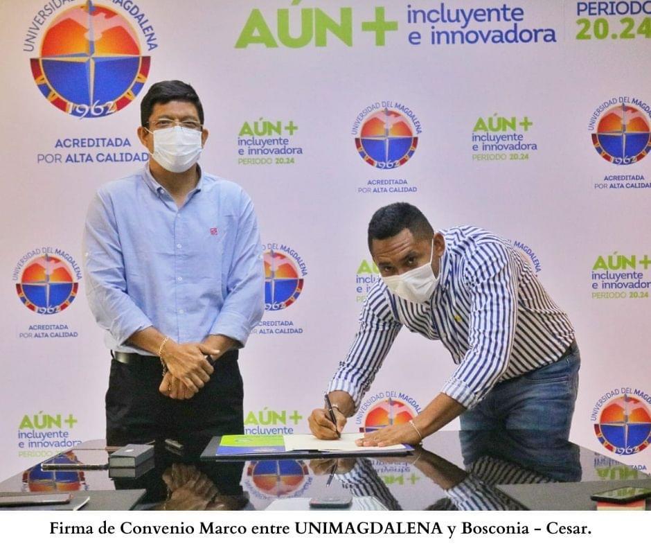 UNIMAGDALENA logra importante alianza educativa con el municipio de Bosconia - Cesar