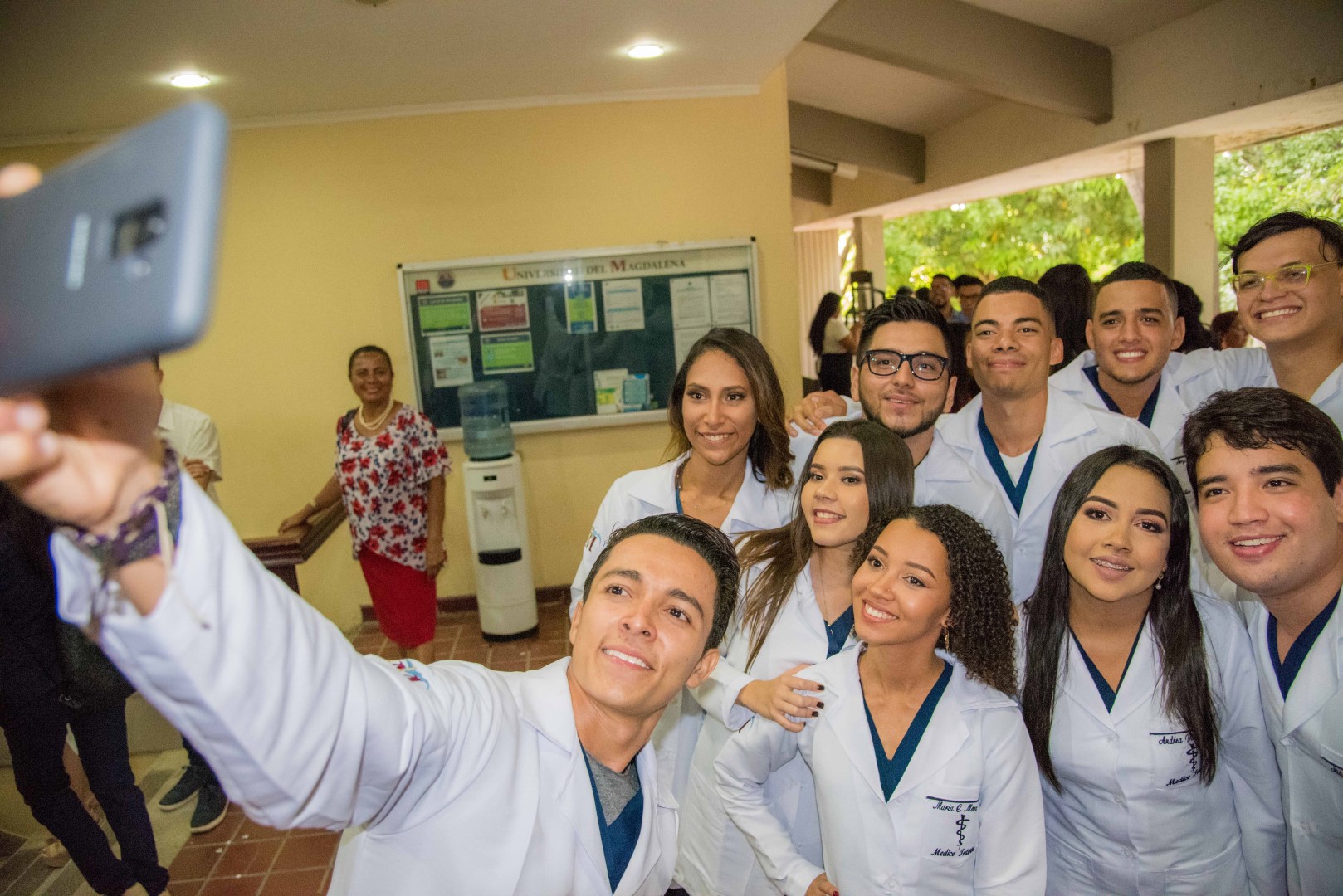 UNIMAGDALENA impuso Batas Blancas a estudiantes del Programa de Medicina