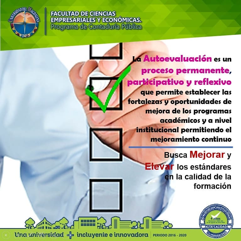 Explicación proceso de autoevaluacion