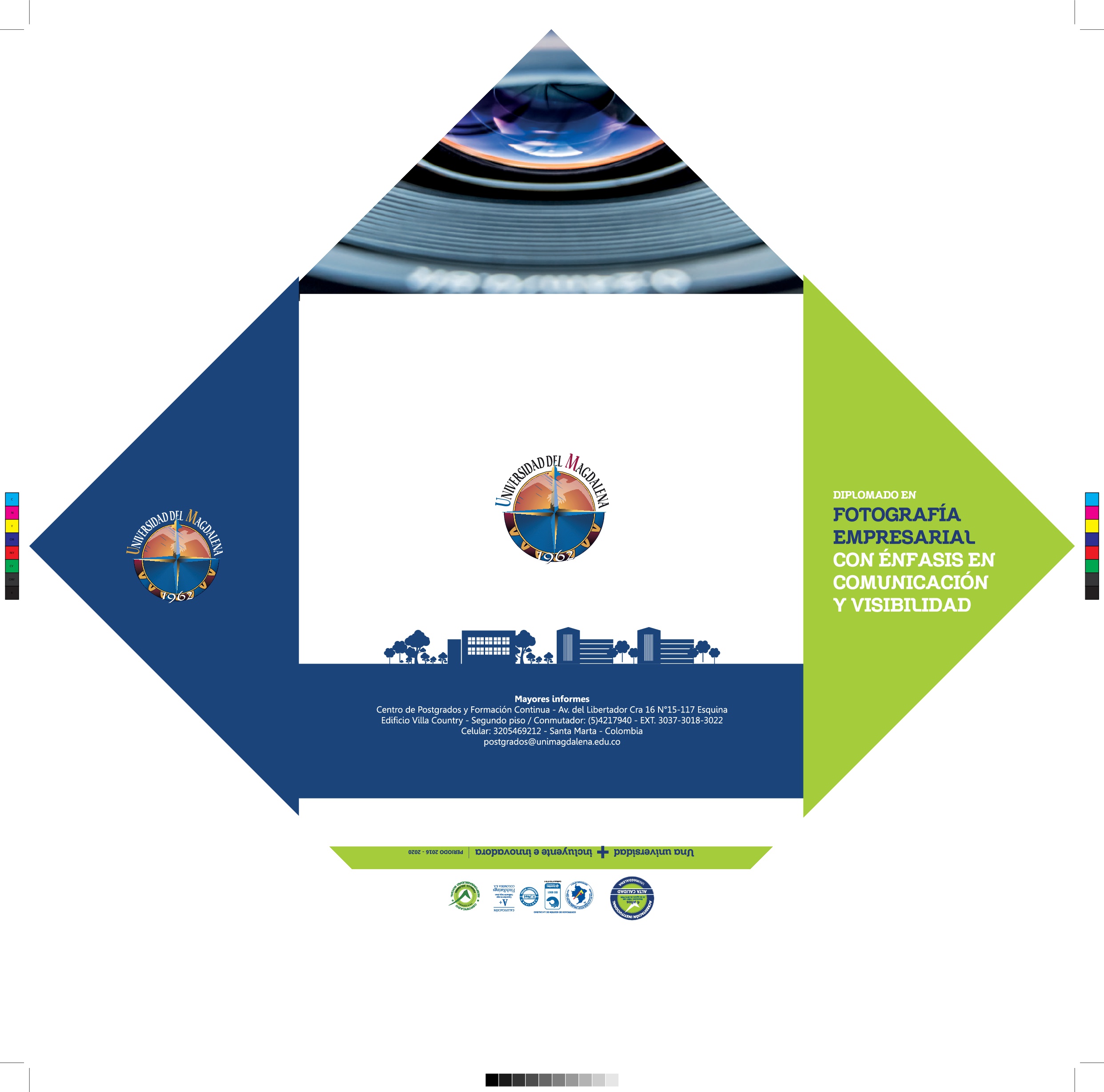 UNIMAGDALENA oferta diplomados en Contratación Estatal y Fotografía Empresarial