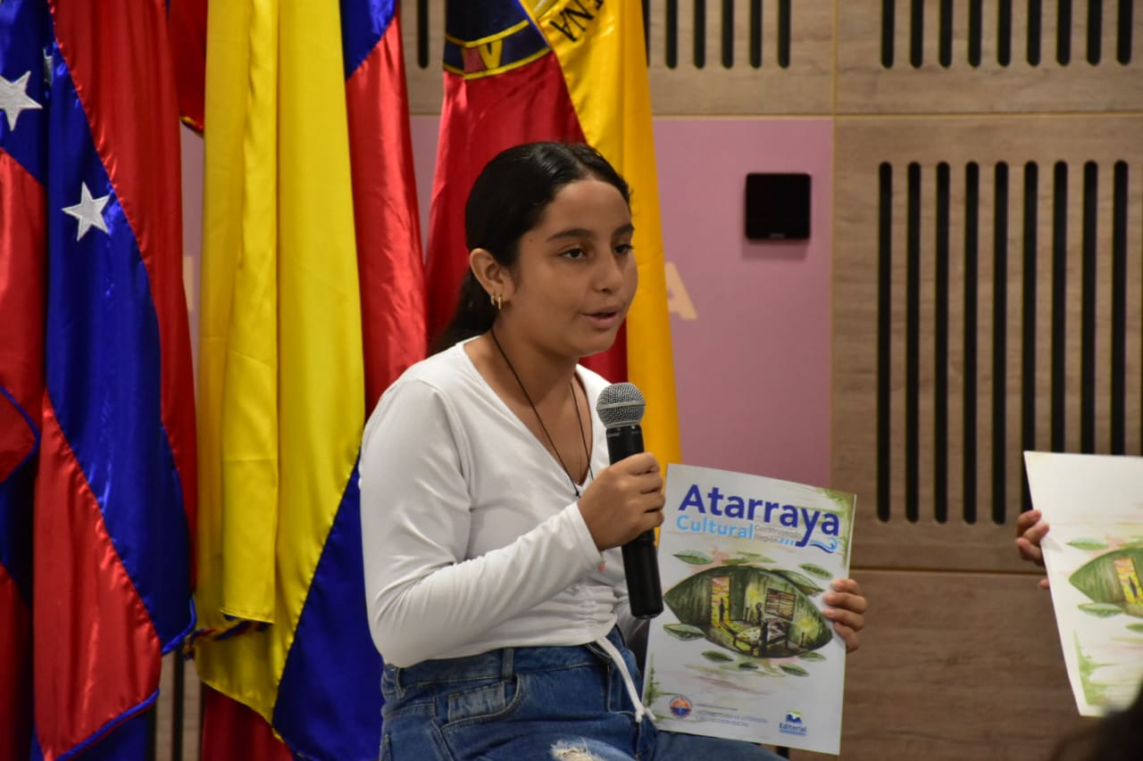 Artificios.de.la.palabra.4: Marianyenni Chacín Correa, ganadora del concurso ‘Los Niños Pintan a Gabo 2021’ y autora de la portada de la cuarta edició