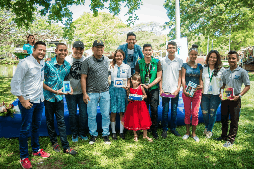 Personas posando