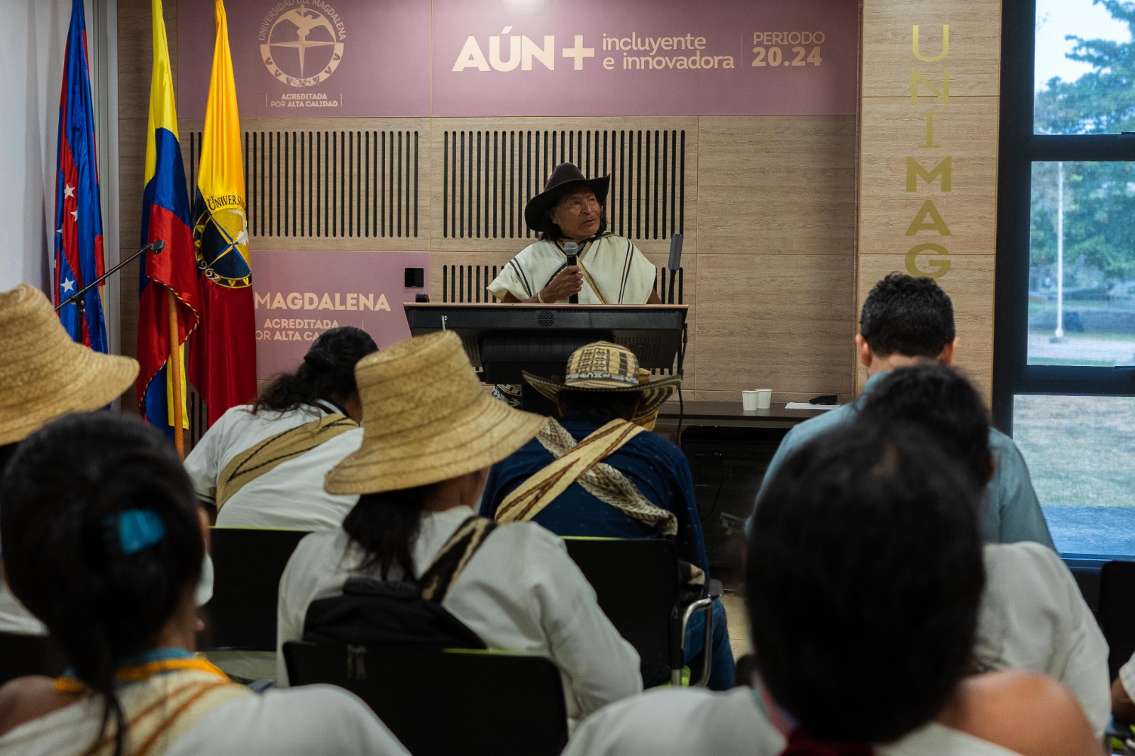 Notoriamente agradecidos y satisfechos por el conocimiento adquirido, se mostraron los miembros de las comunidades indígenas.