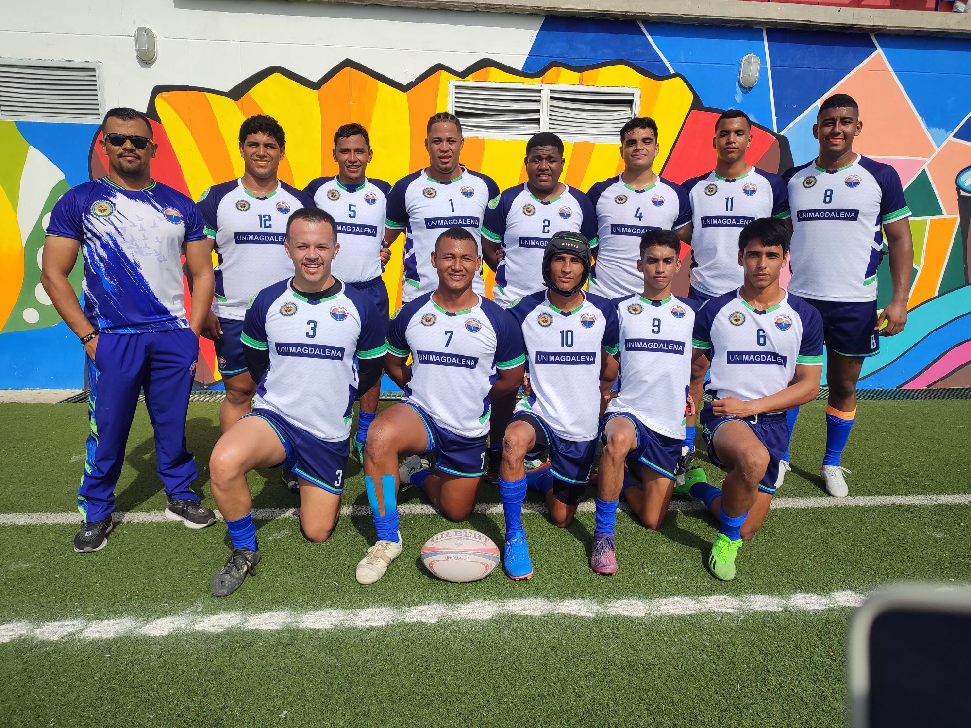 Equipo de rugby masculino campeón de los Juegos Deportivos Regionales.