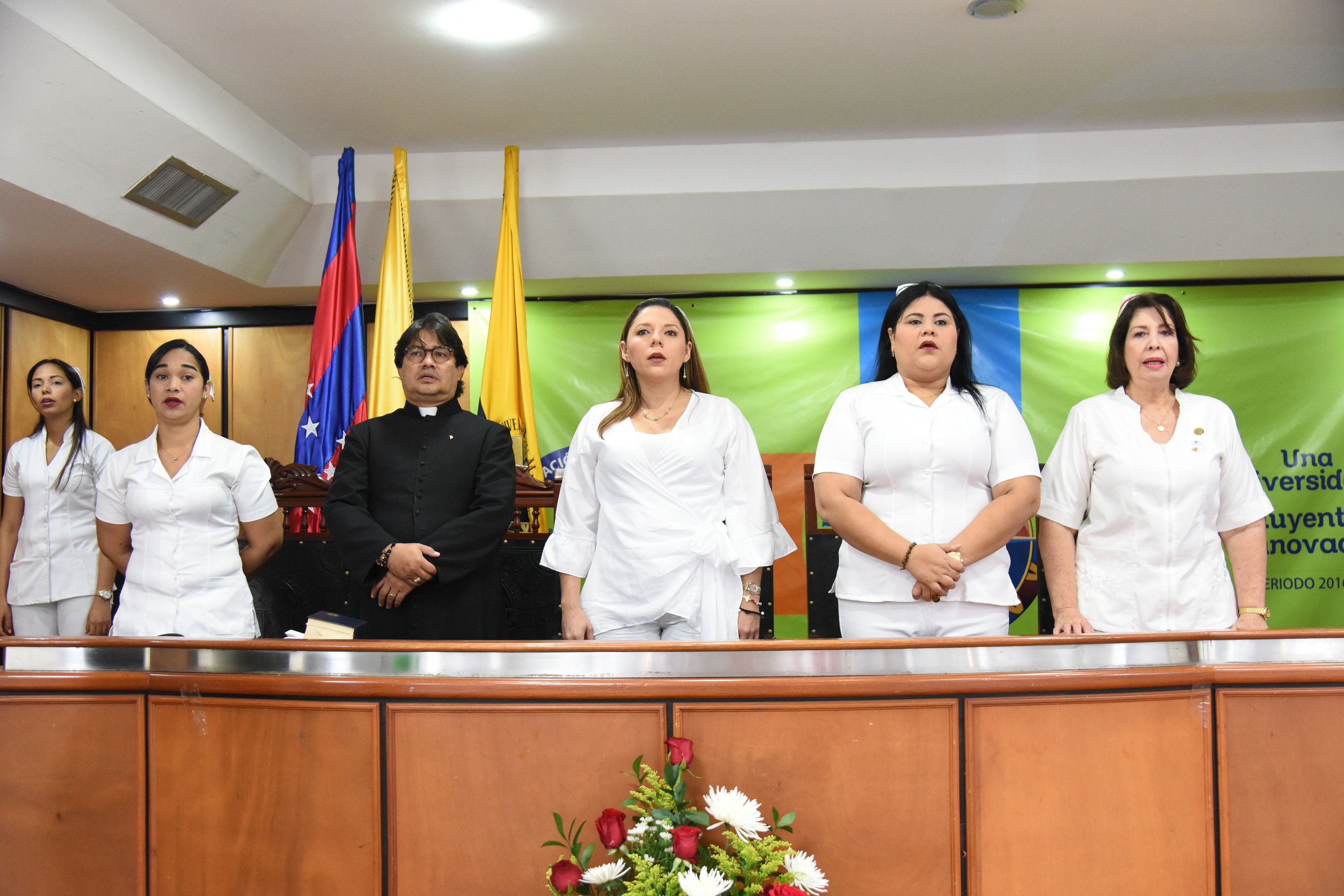 UNIMAGDALENA entregó ‘Símbolo de la Luz’ a 30 estudiantes del Programa de Enfermería