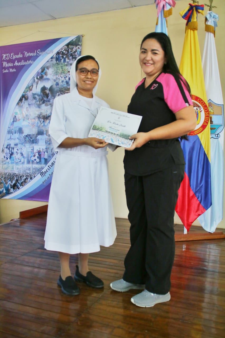 UNIMAGDALENA presta servicio de odontología en la Escuela Superior Normal María Auxiliadora