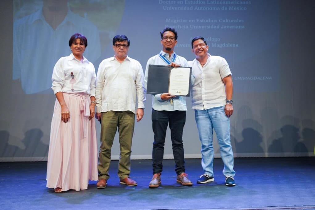 Para los docentes de la Universidad del Magdalena es una alegría que su labor, entrega y vocación sea homenajeada.