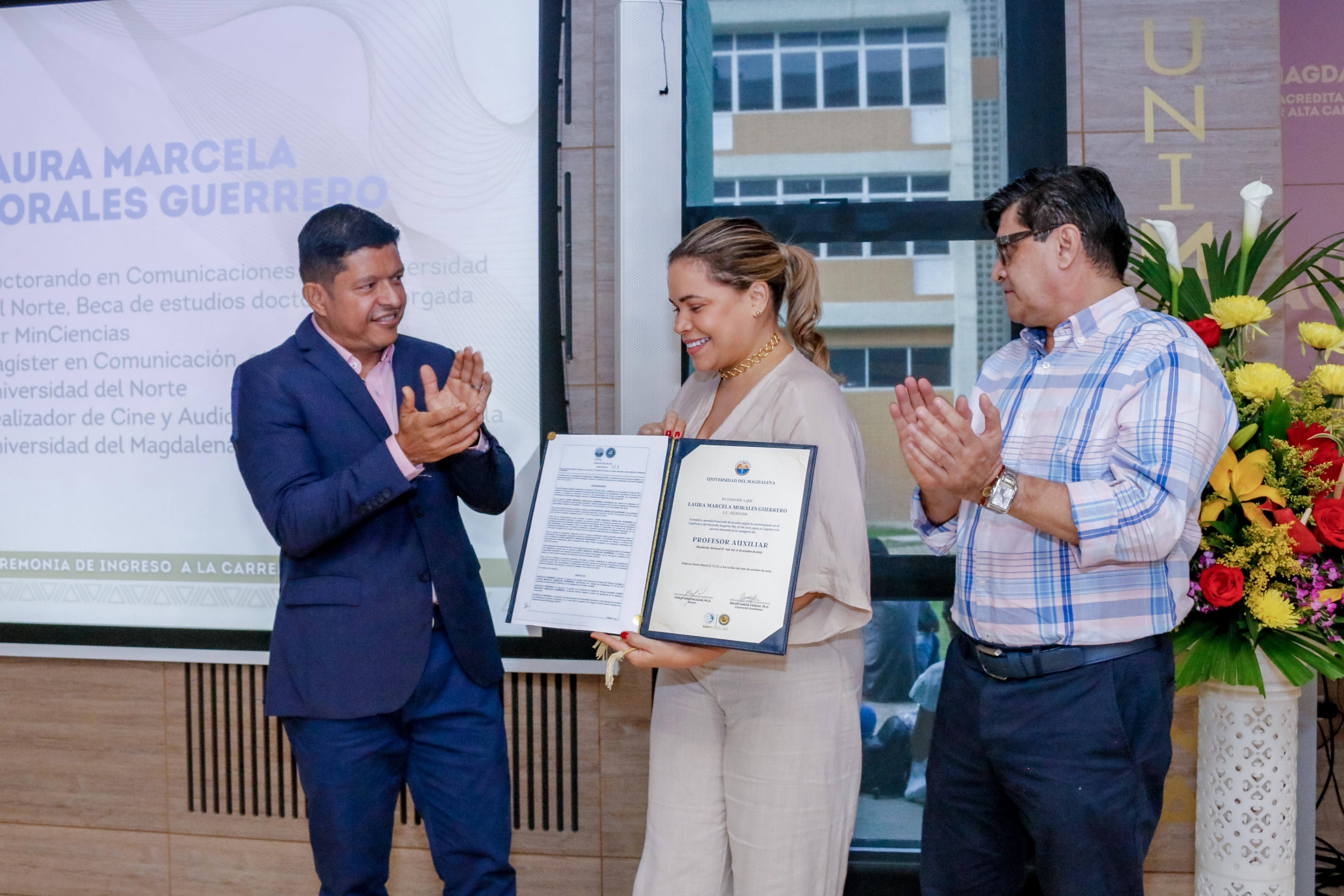 Ceremonia de Ingreso a la carrera docente