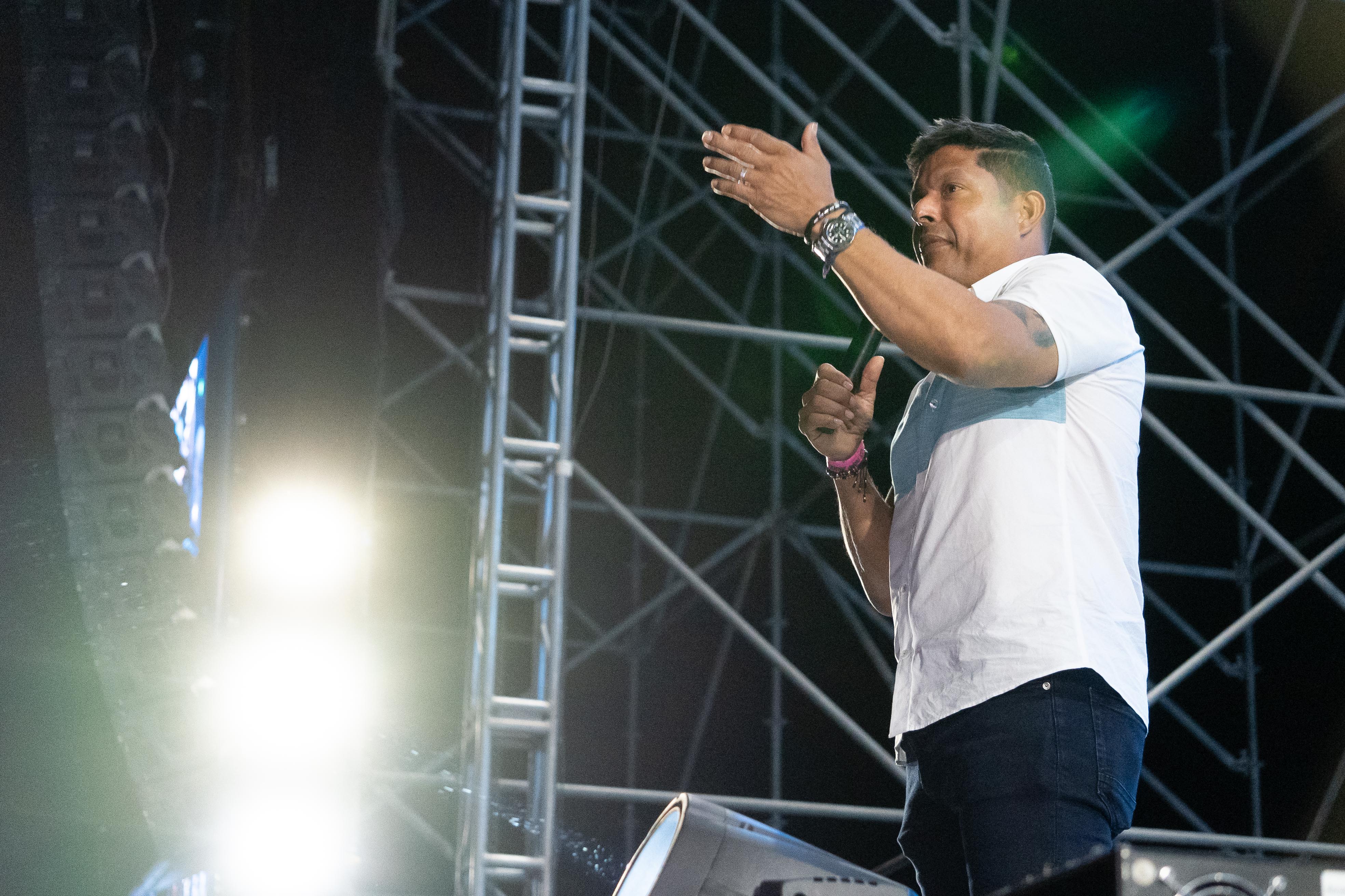 El rector Pablo Vera, presidió este gran Festival de la Alegría en UNIMAGDALENA.