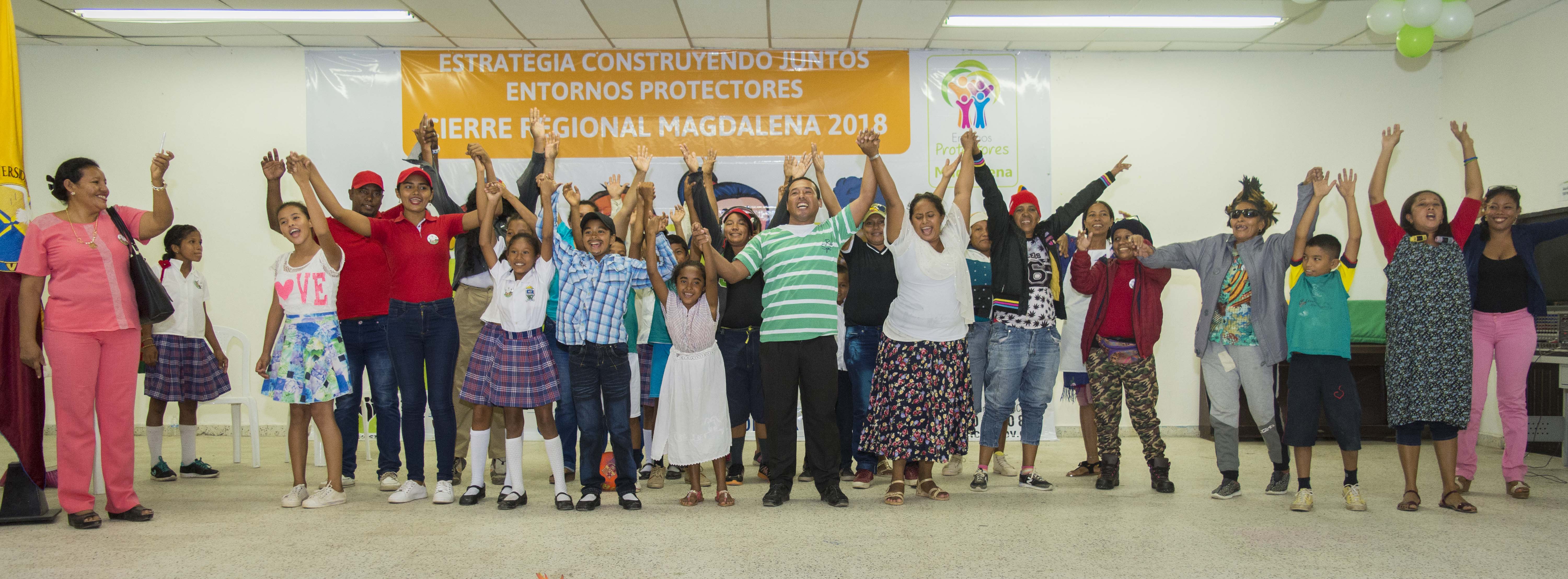 Construyendo Juntos Entornos Protectores clausuró actividades en el departamento del Magdalena