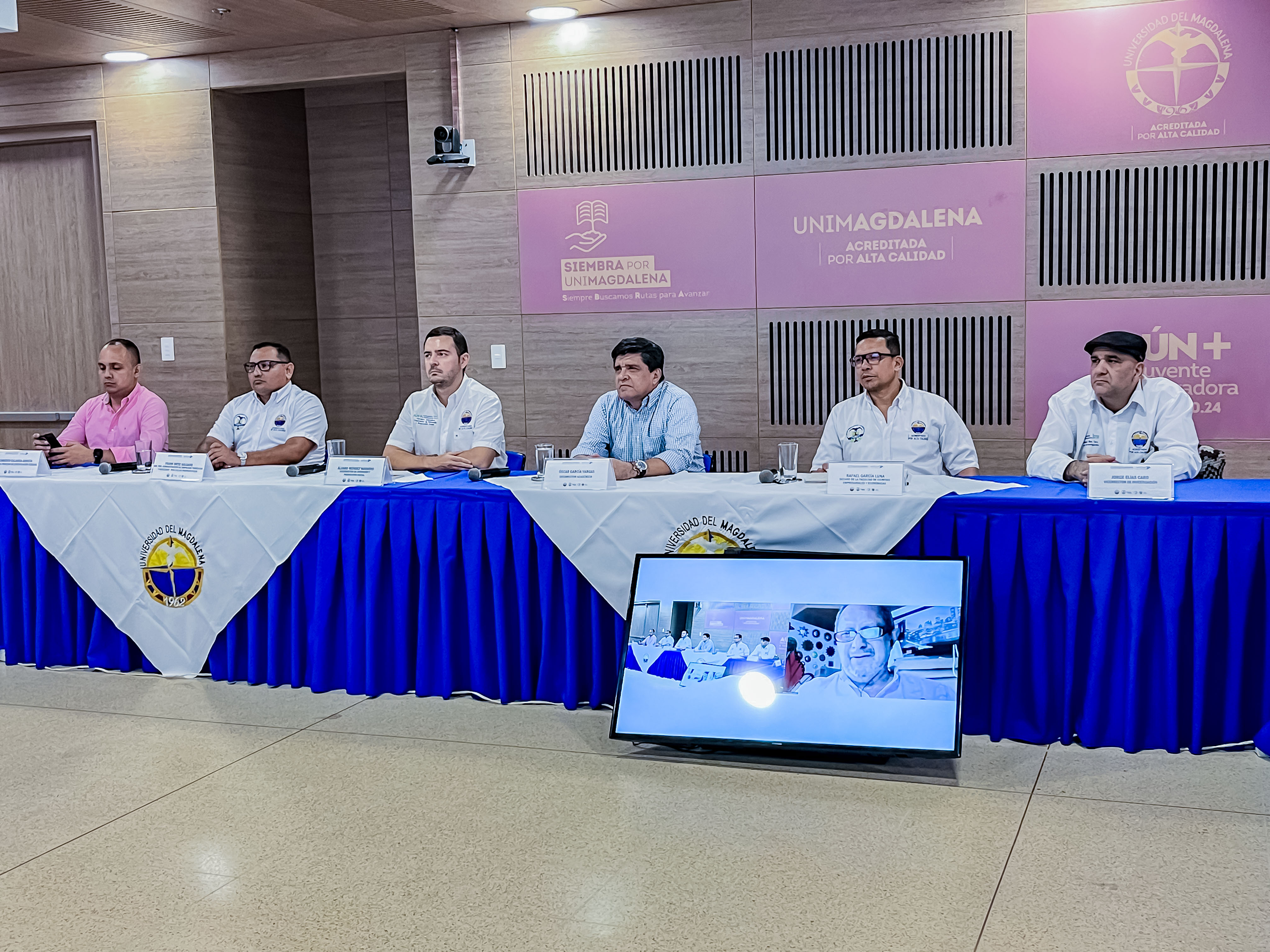 En la Universidad del Magdalena recibimos la visita de pares para la recertificación internacional TedQual