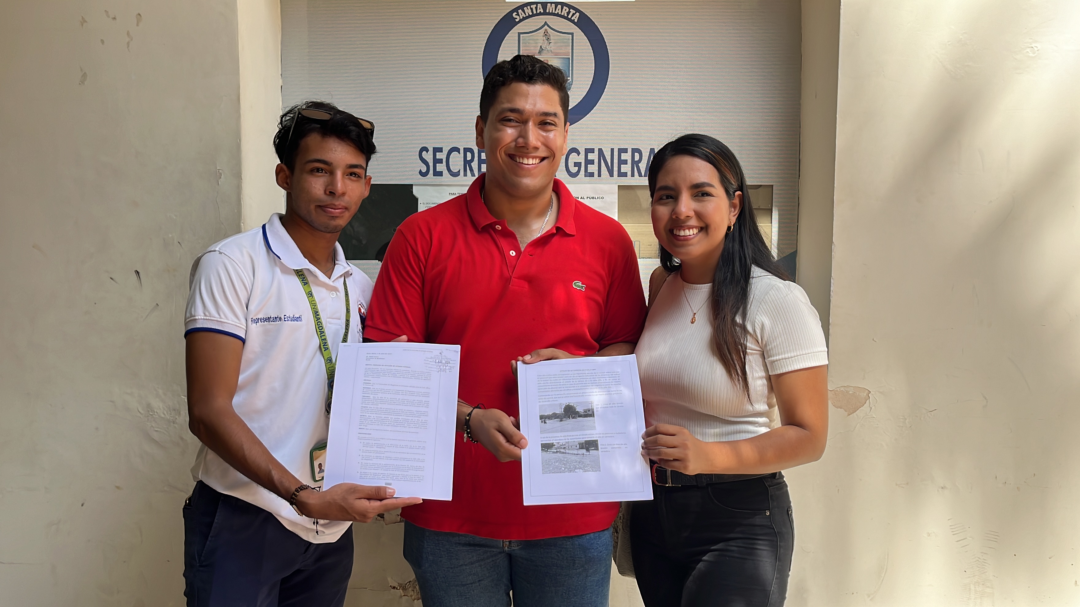 Rafael Ricaurte Ebrat, representante estudiantil ante el Consejo Superior de la Universidad del Magdalena.