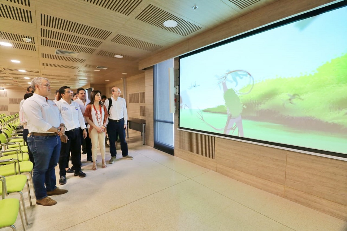 Presidente Iván Duque inauguró en UNIMAGDALENA edificio de aulas “Mar Caribe”