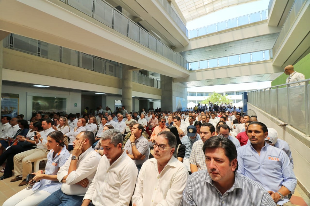 Presidente Iván Duque inauguró en UNIMAGDALENA edificio de aulas “Mar Caribe”