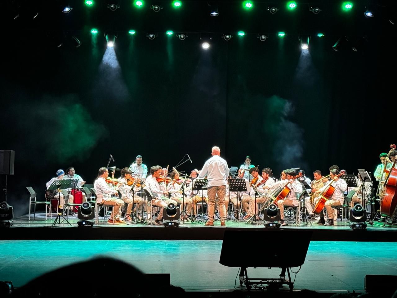 La presencia de la Orquesta Sinfónica en Cartagena se da por primera vez luego que la Alma Mater resultara ganadora de la convocatoria “Temporada del