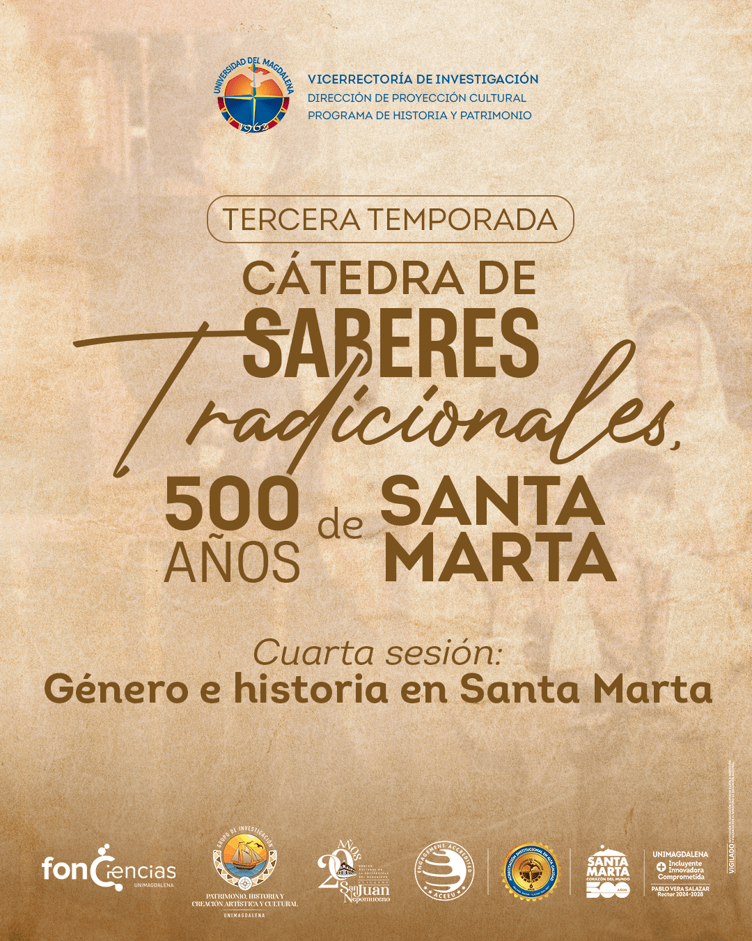 Cuarta sesión de la Cátedra de Saberes Tradicionales