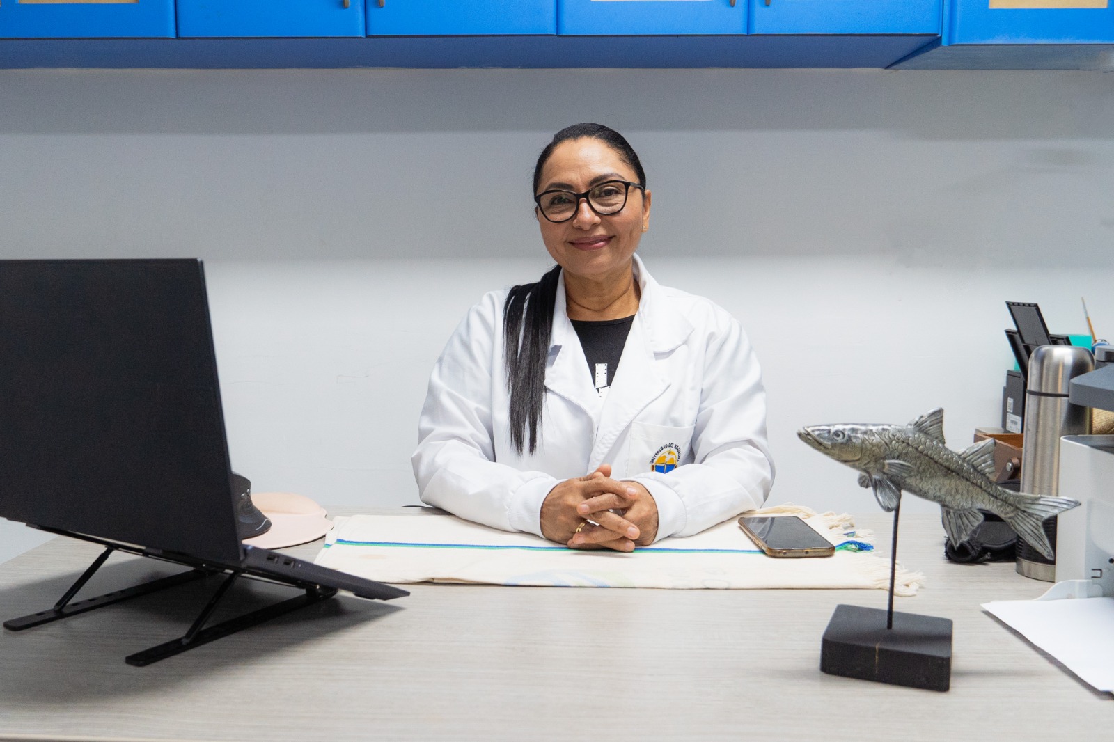 La doctora Saeko Gaitán Ibarra.