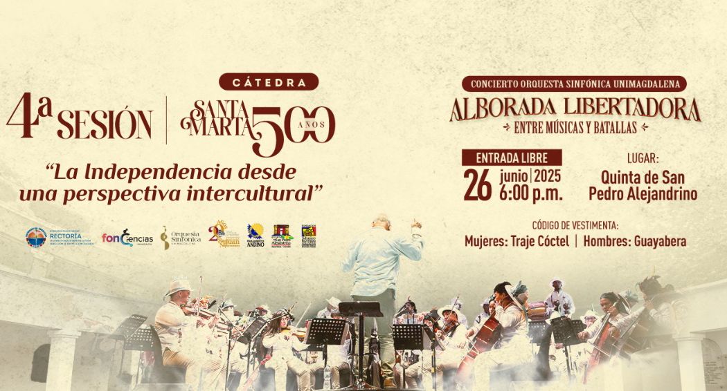 : la Universidad del Magdalena realiza este homenaje a los cinco siglos de fundación de la ciudad.