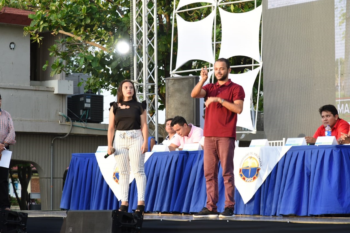 UNIMAGDALENA fortalece proceso electoral con foro de candidatos estudiantiles a Consejo Superior y Consejo Académico