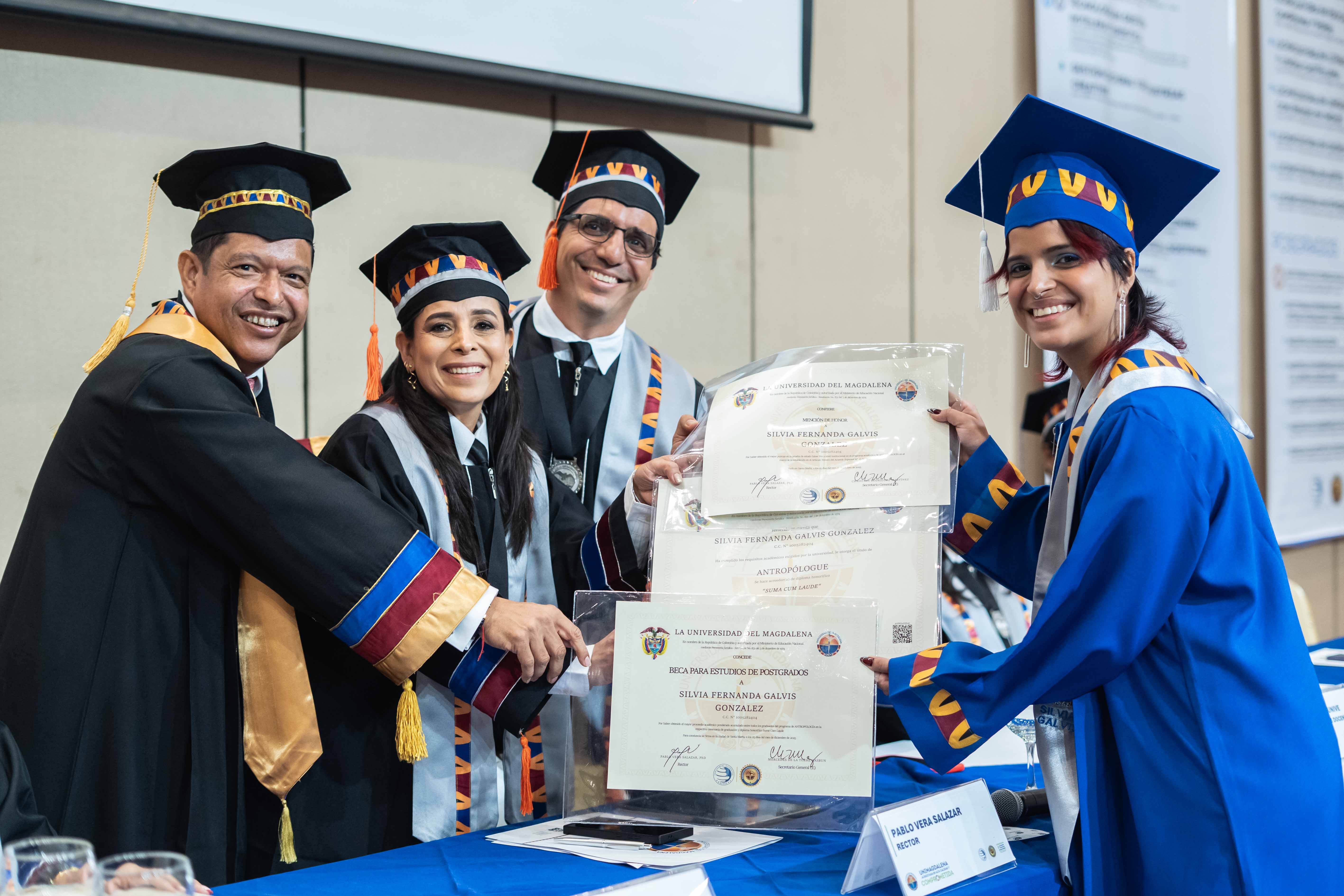 Alcanzar este título es el resultado de años de disciplina, sacrificios personales y el apoyo constante de la Alma Mater.