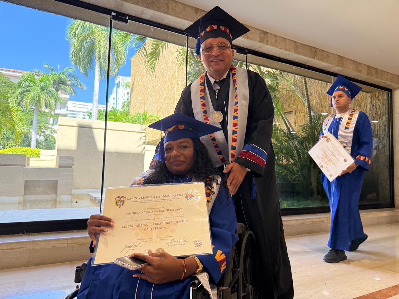 Los  egresados pertenecen Ciencias Empresariales y Económicas, Humanidades, Ingeniería, Ciencias de la Educación y Ciencias de la Salud.