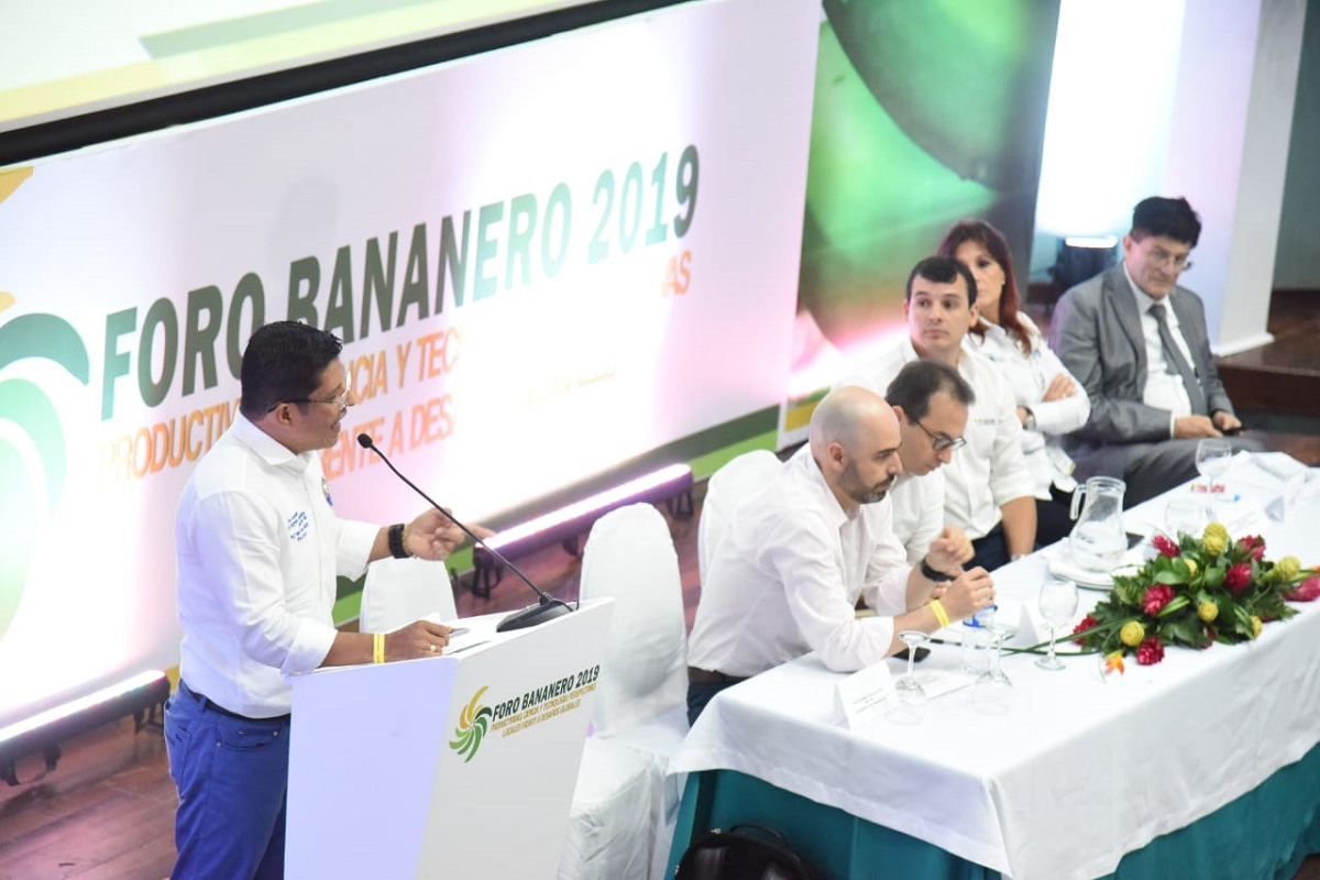 UNIMAGDALENA participa en el Foro Bananero 2019 organizado por ASBAMA