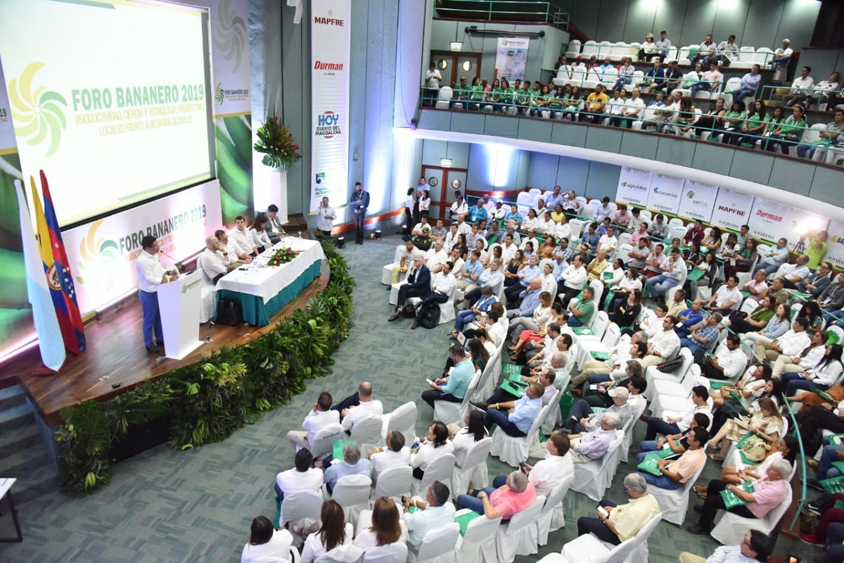 UNIMAGDALENA participa en el Foro Bananero 2019 organizado por ASBAMA