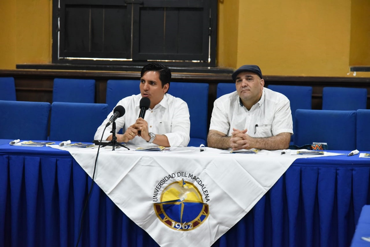 UNIMAGDALENA realizó ante medios de comunicación el lanzamiento de la Feria del Libro de Santa Marta, Filsmar