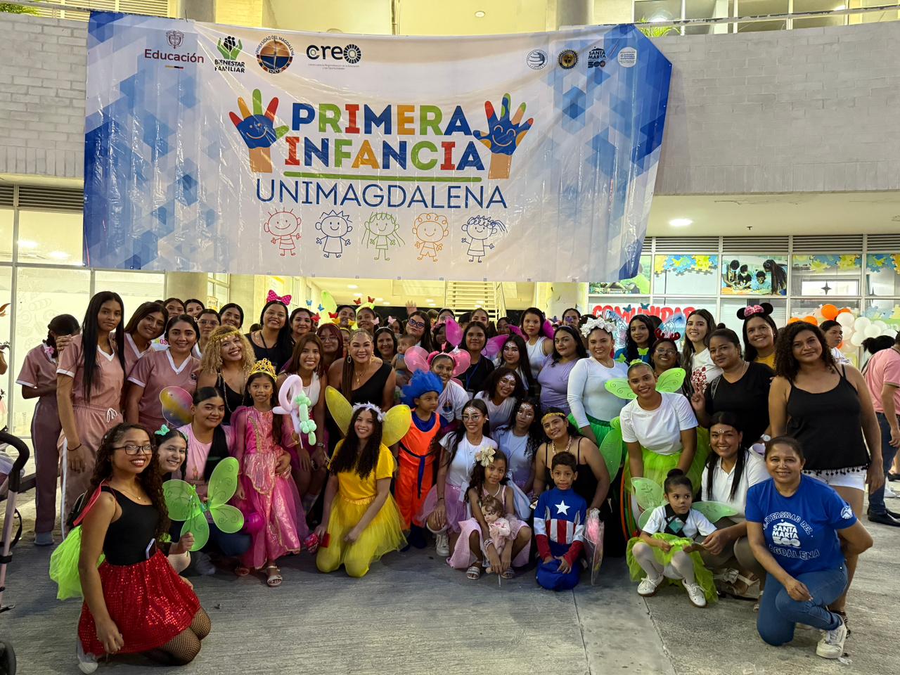 Con sonrisas y abrazos, los niños agradecieron a la Universidad del Magdalena por regalarles un día lleno de alegría, aprendizaje y momentos inolvidab