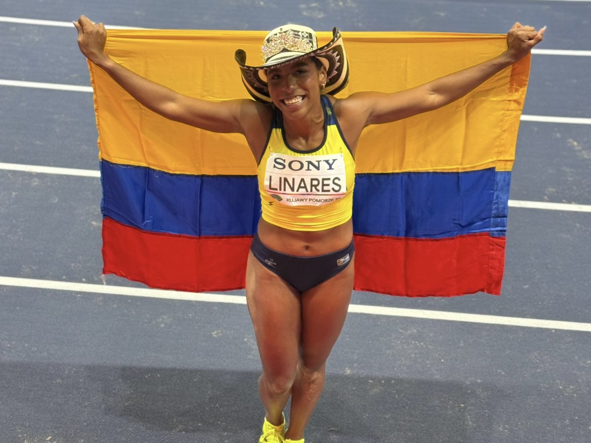 Natalia Linares González, estudiante UNIMAGDALENA, gana bronce en Mundial de Atletismo