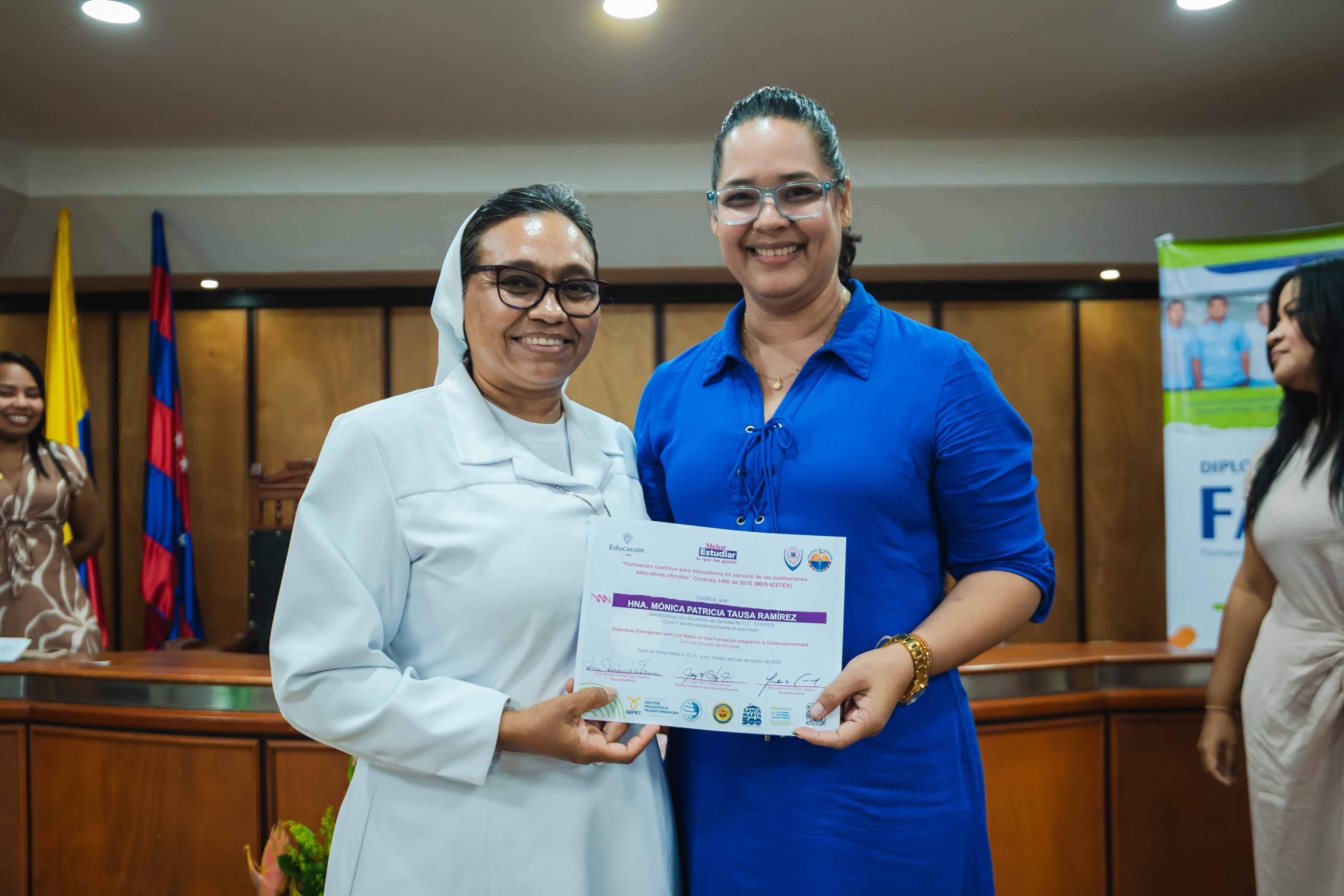 Los espacios fueron liderados por la Alma Mater a través de la Facultad de Ciencias de la Educación, el Ministerio de Educación Nacional y las IED Esc