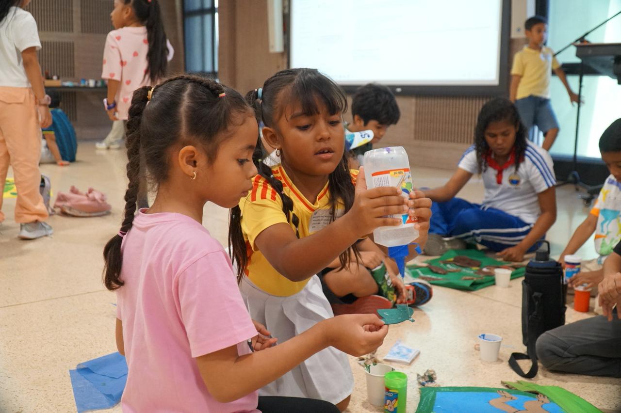 Niños se integran y divierten en el Campamento Vacacional de UNIMAGDALENA