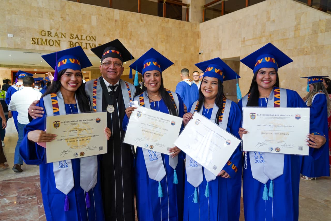 Los nuevos graduados del CREO - UNIMAGDALENA regresan a sus comunidades preparados para aportar al desarrollo de la región Caribe.