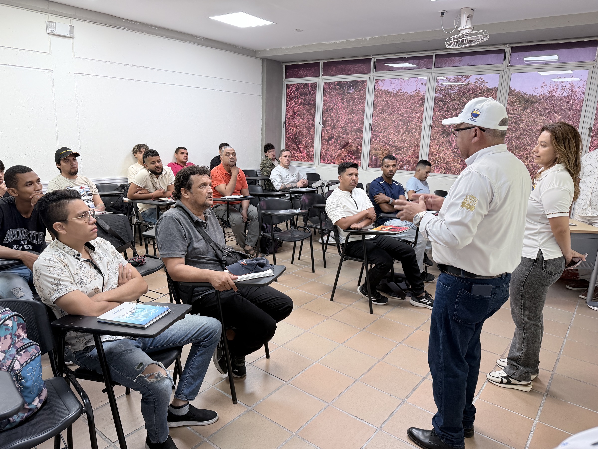 Directivos, docentes y colaboradores dieron la bienvenida a los nuevos integrantes de la familia CREO–UNIMAGDALENA.