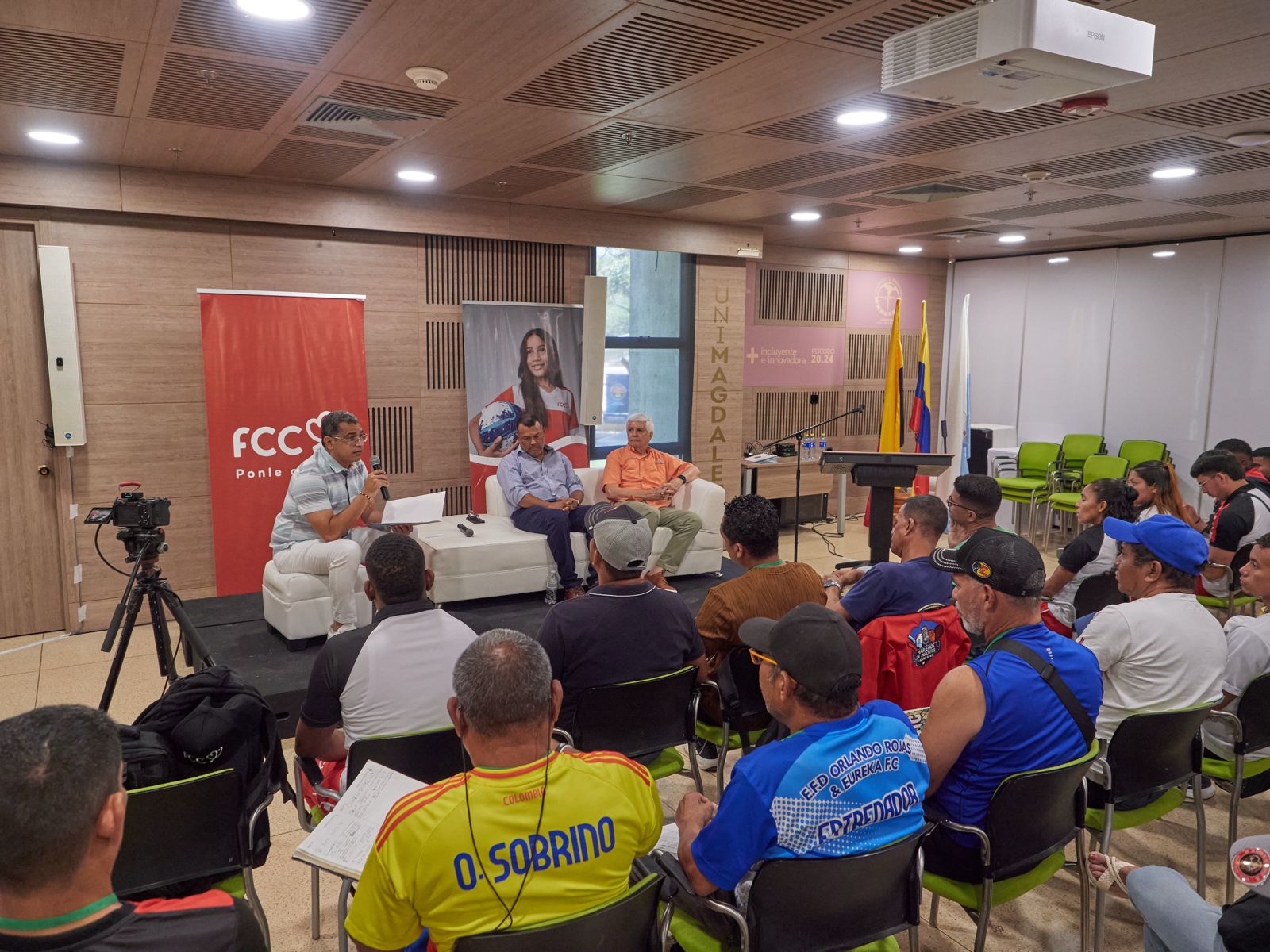 UNIMAGDALENA fue sede del II Camp Golidad:            Un Gol por la Calidad