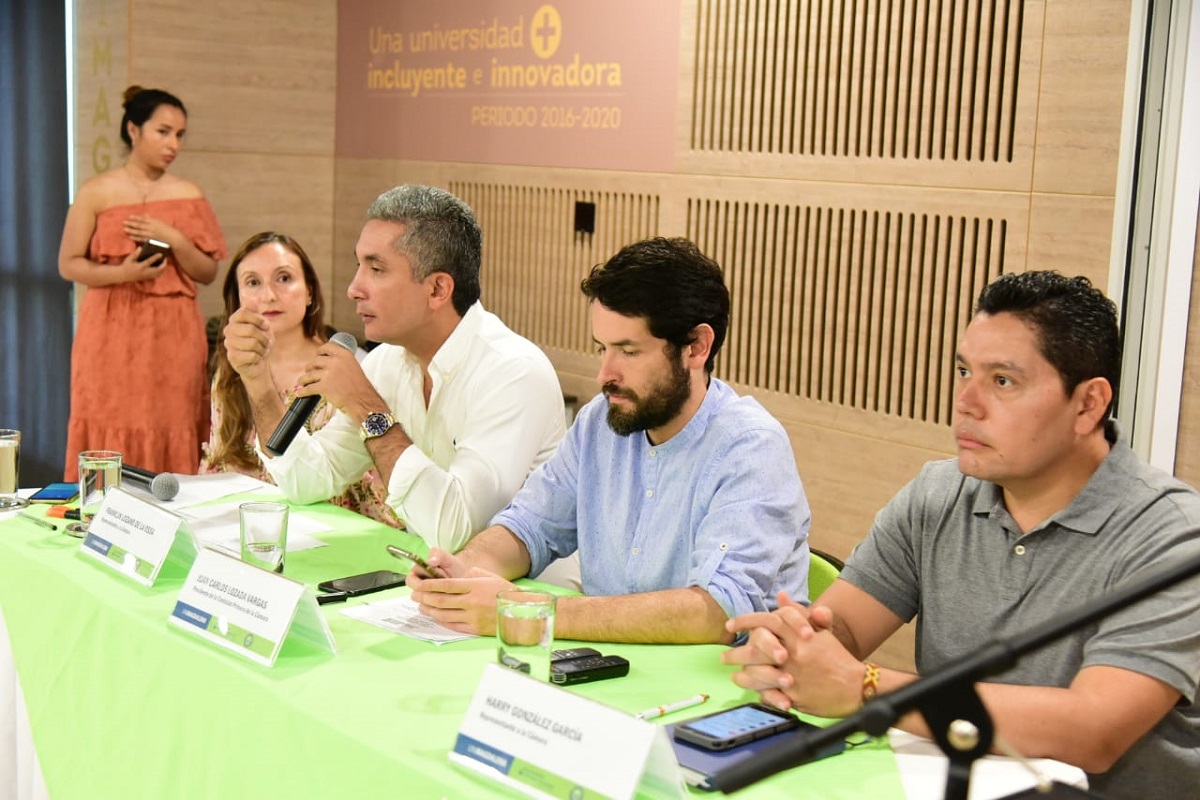 UNIMAGDALENA fue escenario para las voces que dicen NO a los plásticos de un solo uso