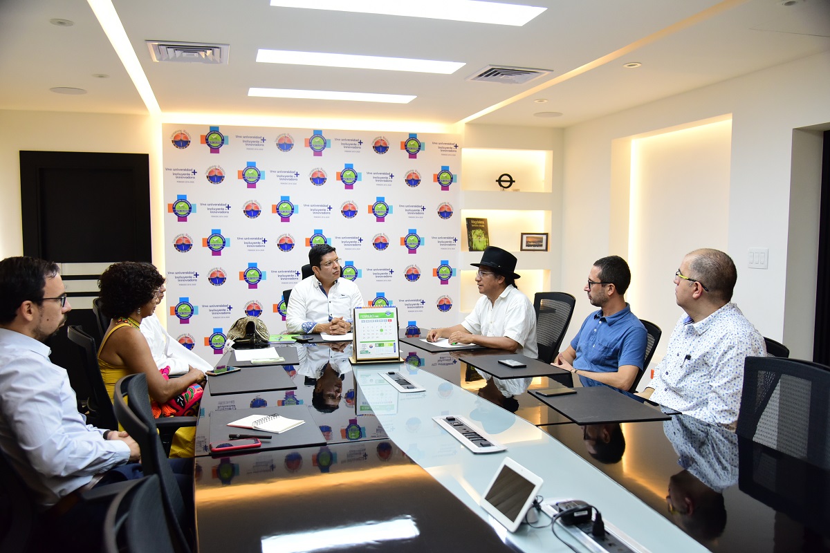 UNIMAGDALENA y Universidad Andina Simón Bolívar de Ecuador, trabajan en pro de establecer convenio de apoyo interinstitucional