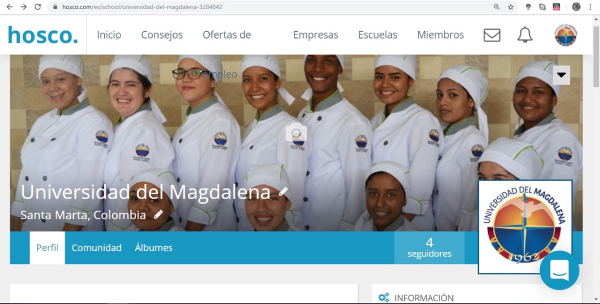 UNIMAGDALENA firma acuerdo de colaboración con Hospitality Connection Barcelona. SL - HOSCO