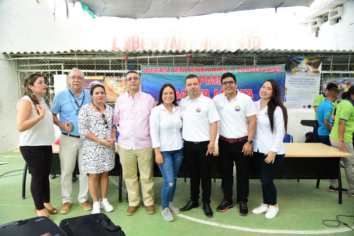 UNIMAGDALENA llevó mensaje de superación y resiliencia a internos de cárcel distrital