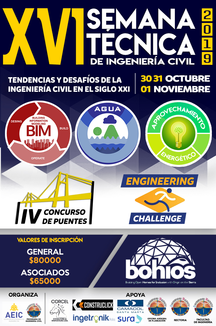 Banner General - XVI Semana Técnica de Ingeniería Civil