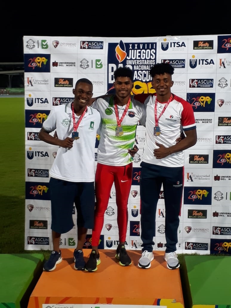 Atletismo de UNIMAGDALENA brilló en los Juegos Universitarios Nacionales