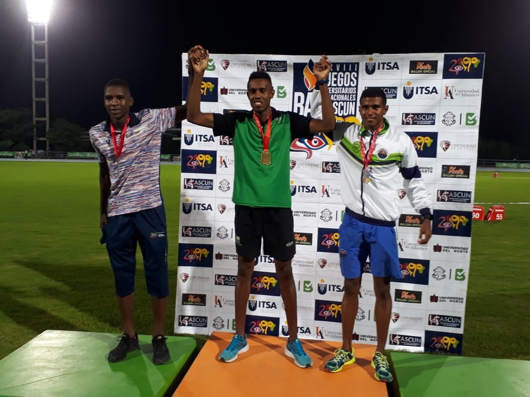 Atletismo de UNIMAGDALENA brilló en los Juegos Universitarios Nacionales