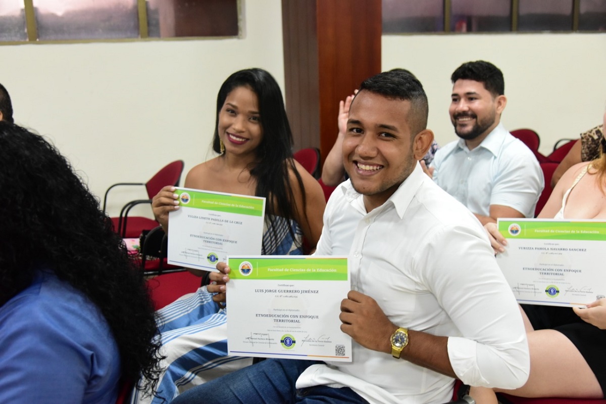 UNIMAGDALENA, entregó certificados de diplomados en Etnoeducación con Enfoque Territorial