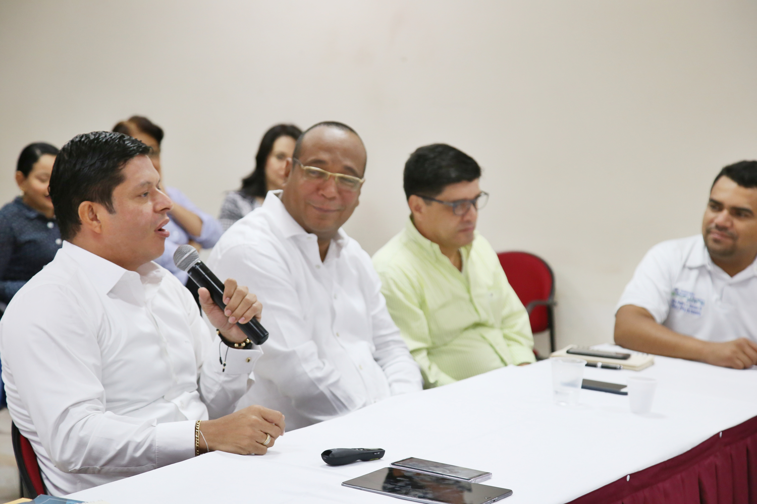 La Universidad del Magdalena realizó una importante jornada de trabajo liderada por el Rector Pablo Vera Salazar y contó con la presencia del coordina