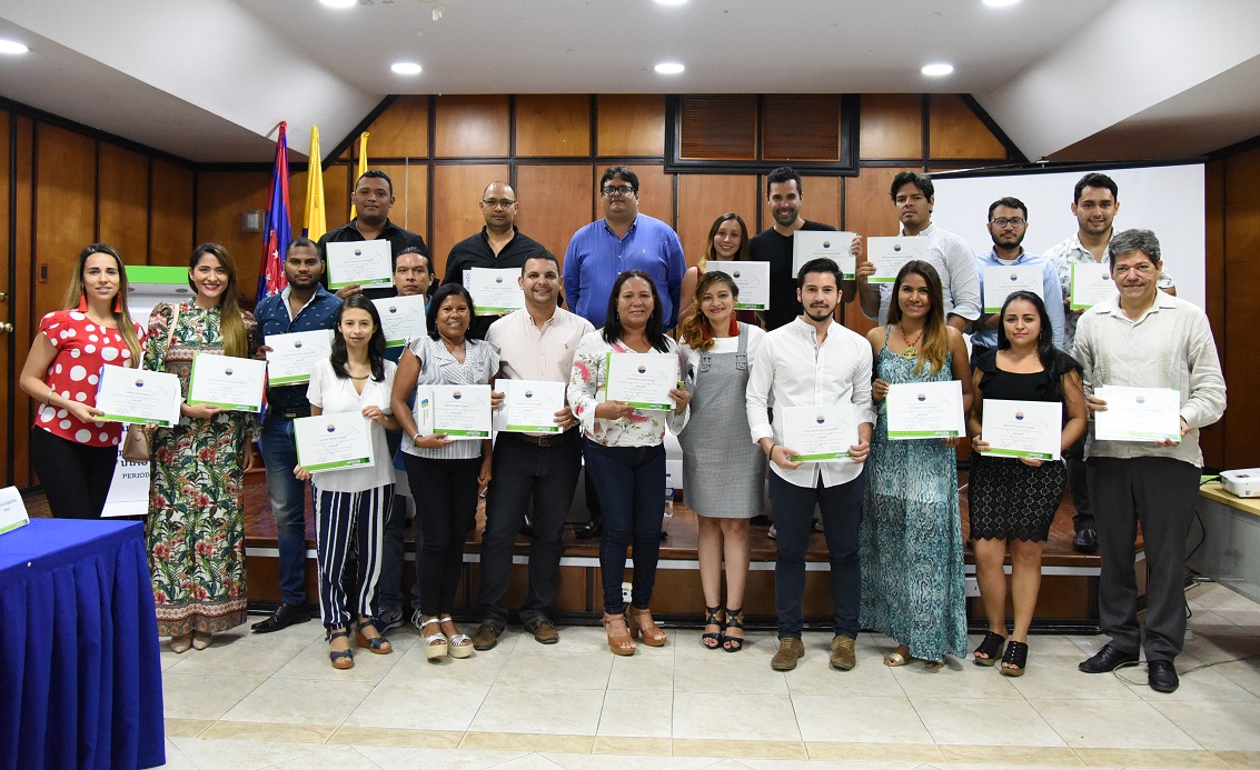 Los mentores recibieron reconocimiento por parte de la Universidad del Magdalena por el aporte que realizan a través del acompañamiento